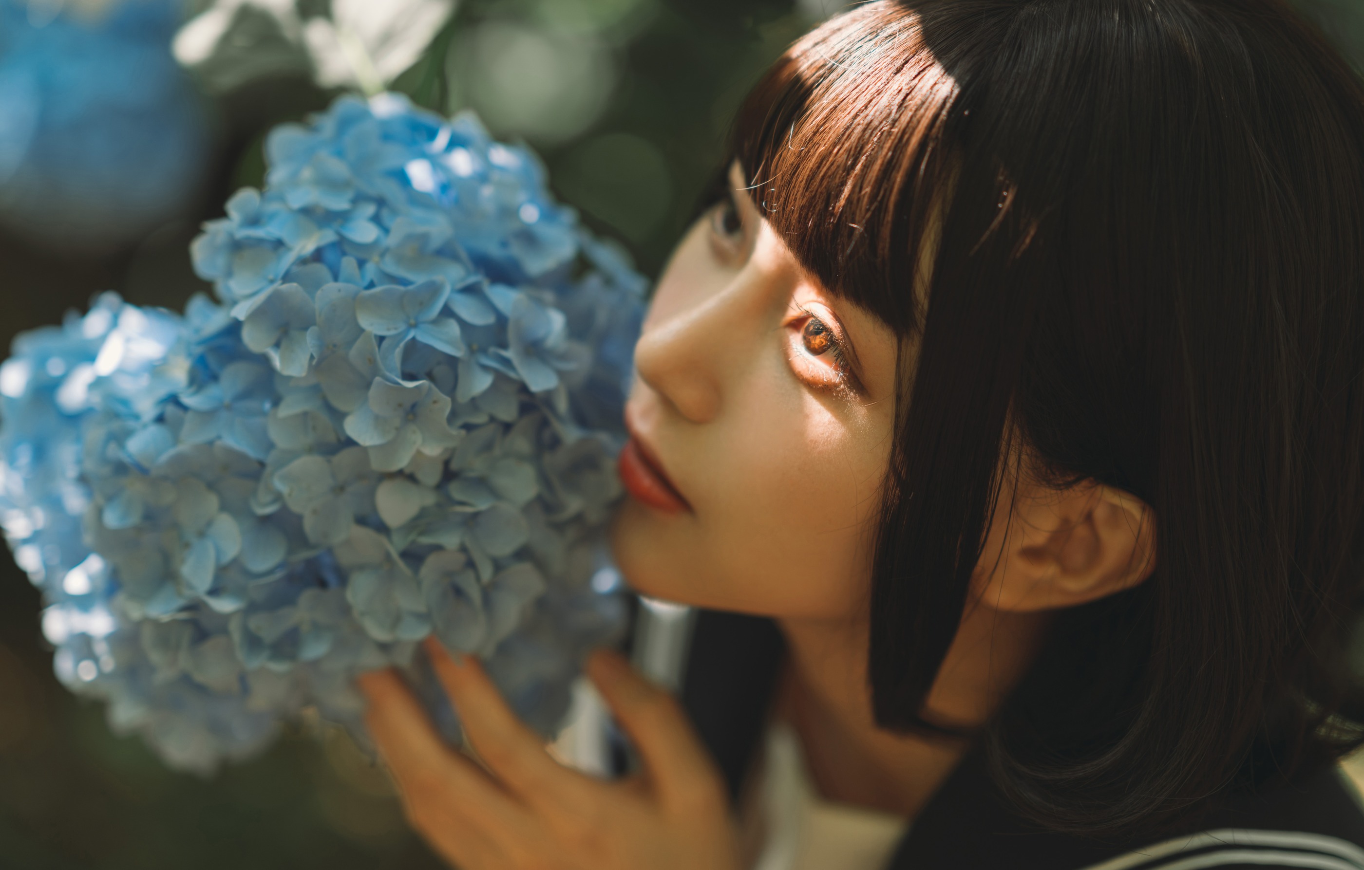 图片[1]-凛子酱 – NO.020 紫阳花 [27P]-XikXak